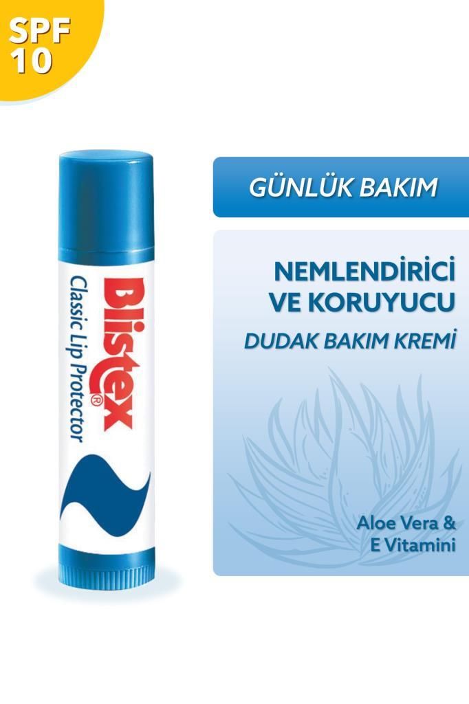 Classic - SPF 10 Nemlendirici ve Koruyucu Dudak Bakım Kremi