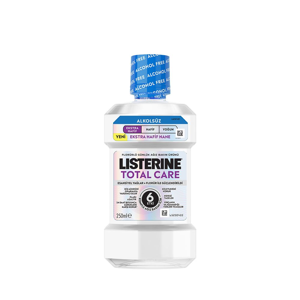 Listerine Total Care Ekstra Hafif Tat Ağız Bakım Suyu 250 Ml