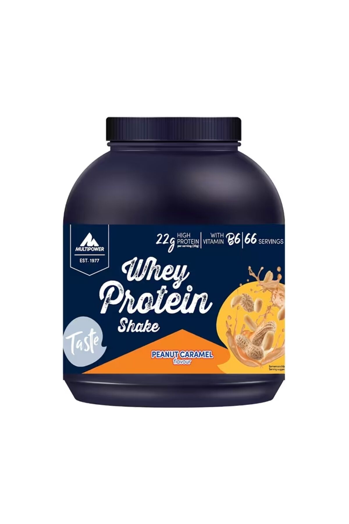 Multipower Whey Protein 2000Gr Yer Fıstıklı Karamelli 66 Servis