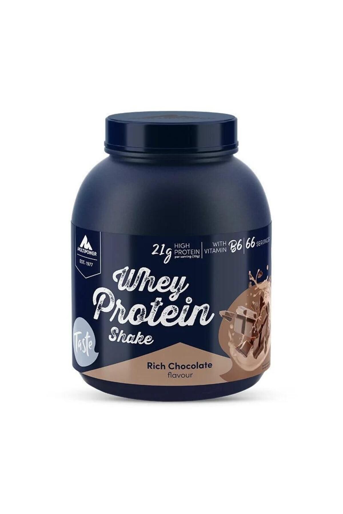 Multipower Whey Protein Tozu 2000 Gr Double Çikolata Aromalı