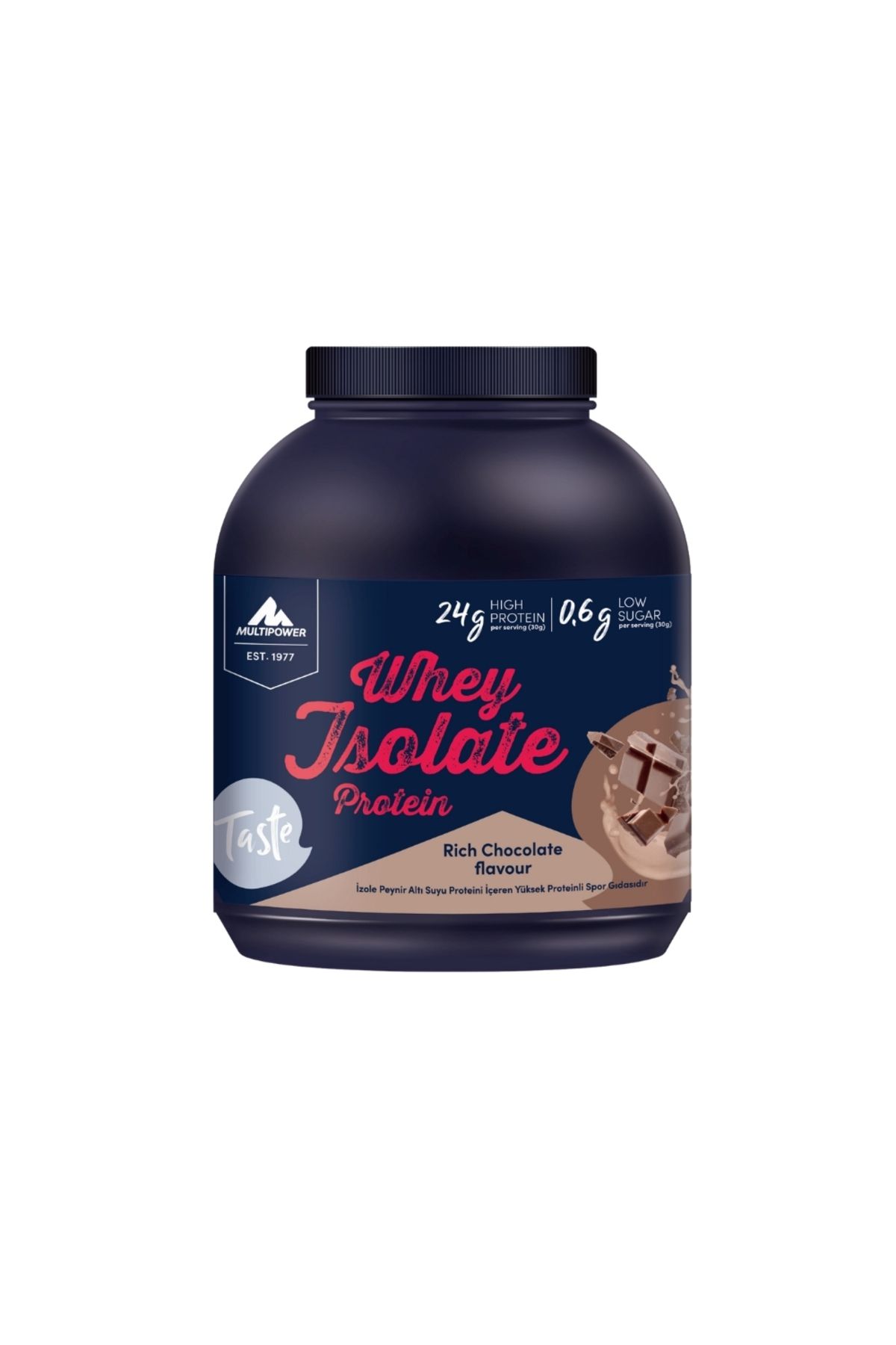 Multipower Whey Isolate Protein 2000 gr Çikolata Aromalı