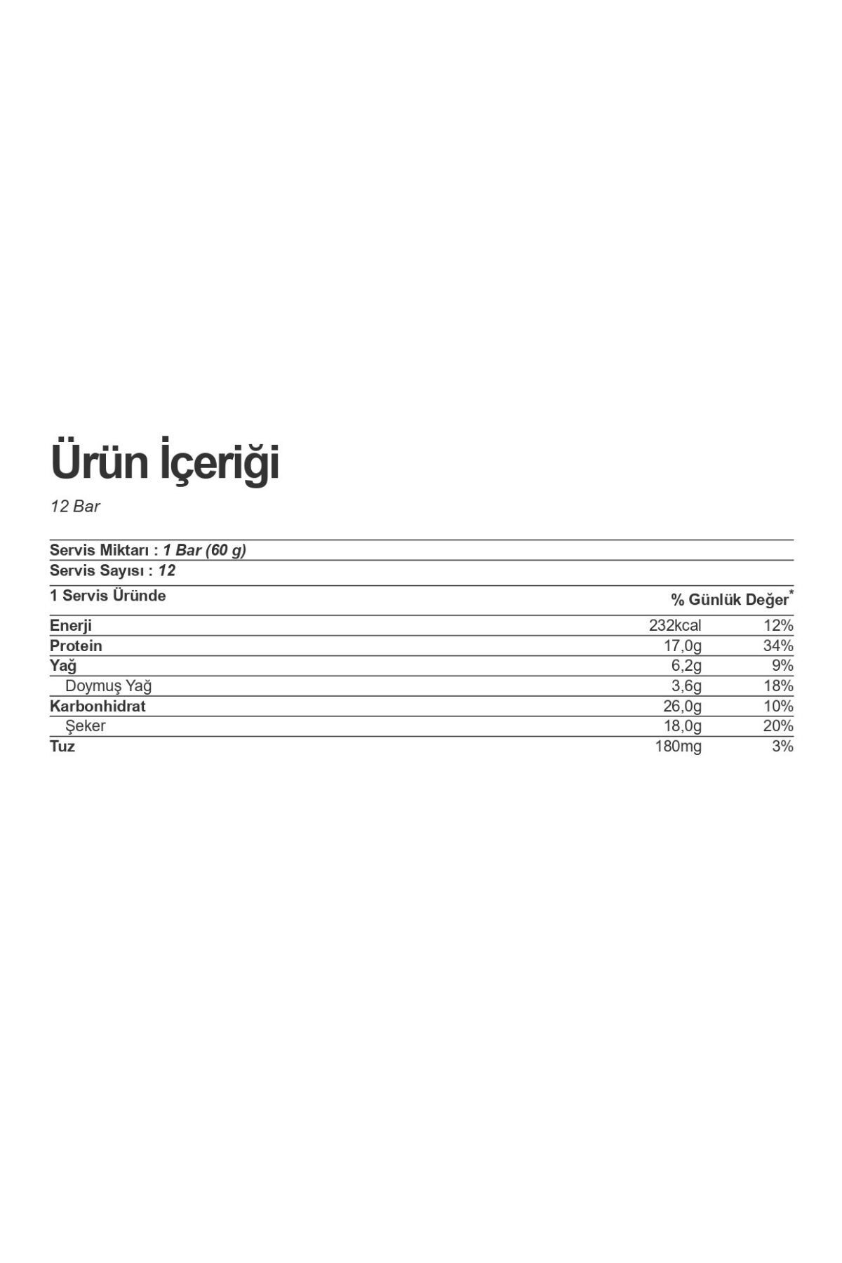 Multipower Power Pack Xxl Protein Bar 12 Adet 60 Gr Classic Dark Aromalı