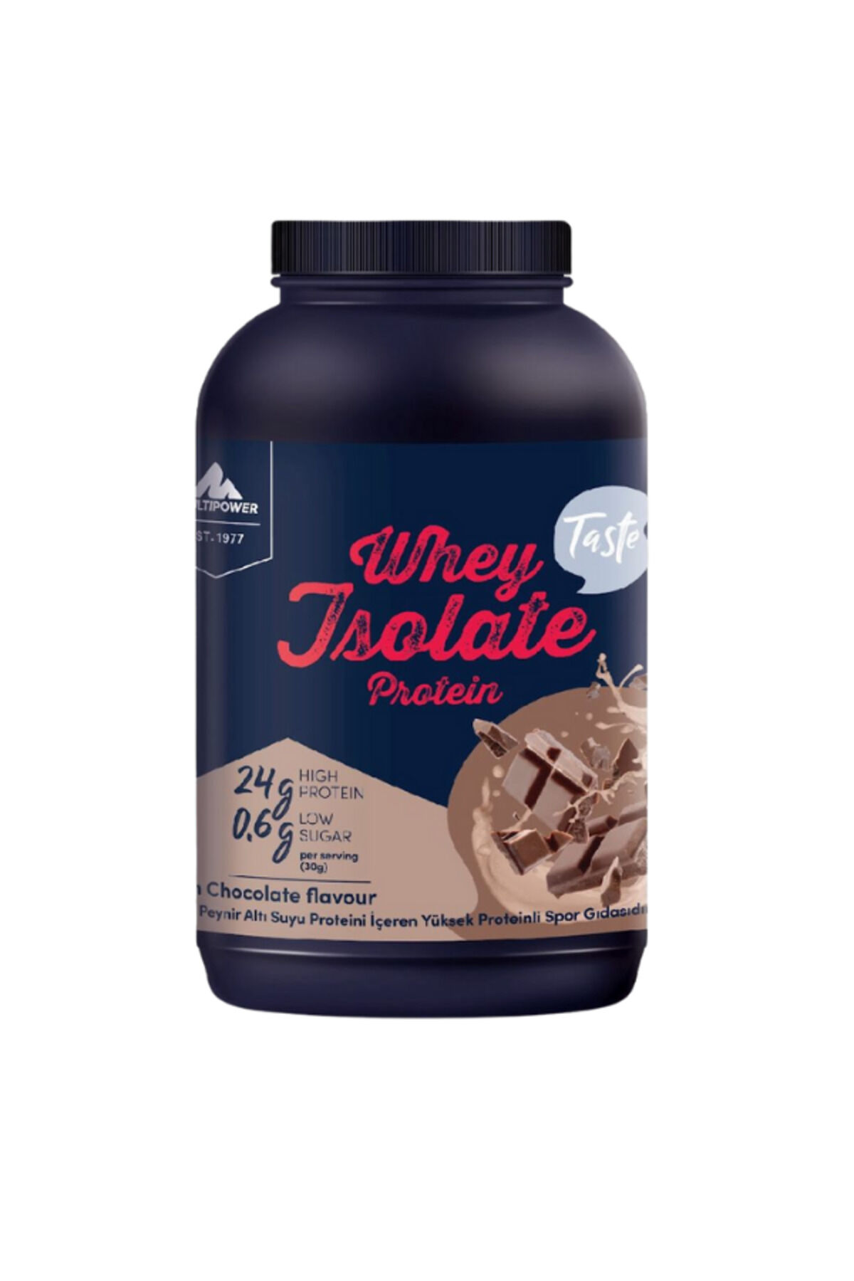 Multipower whey isolate 900 gram çikolata