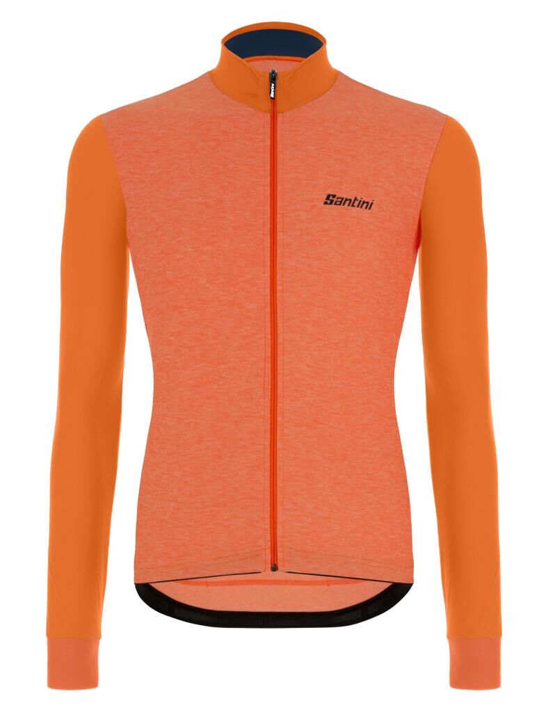 Santini Colore Puro Erkek Termal Kışlık Bisiklet Forması 2W216075RCOLORPUR0 3006011298_SİYAH