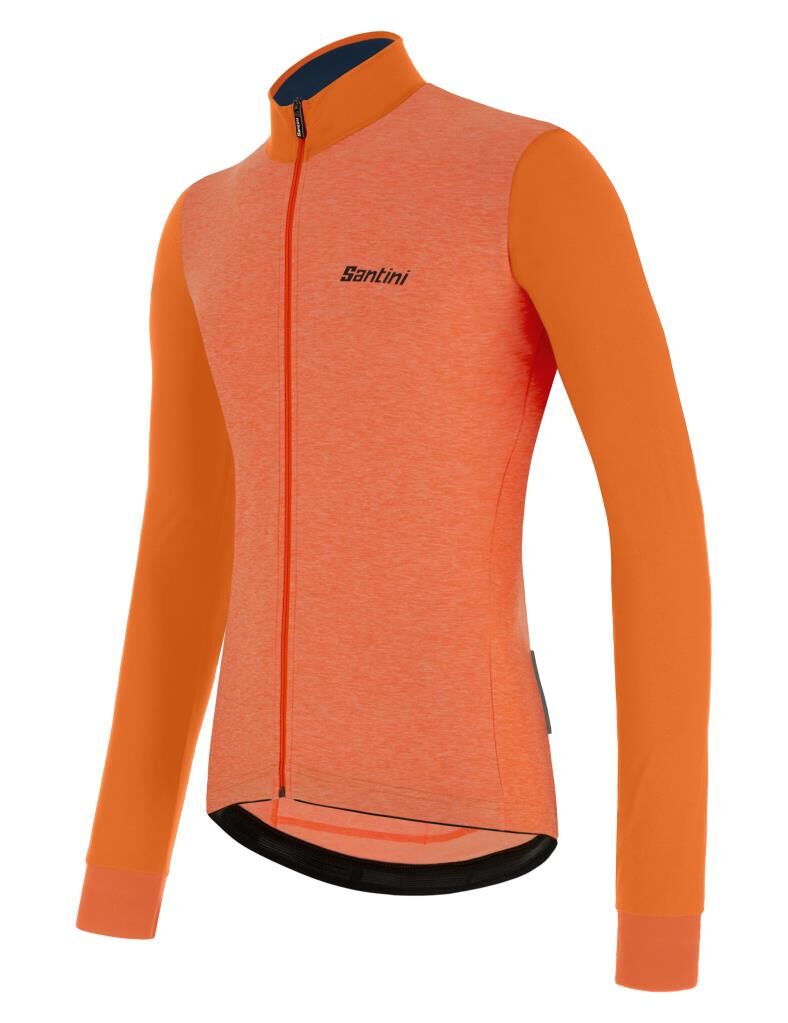 Santini Colore Puro Erkek Termal Kışlık Bisiklet Forması 2W216075RCOLORPUR0 3006011298_YEŞİL