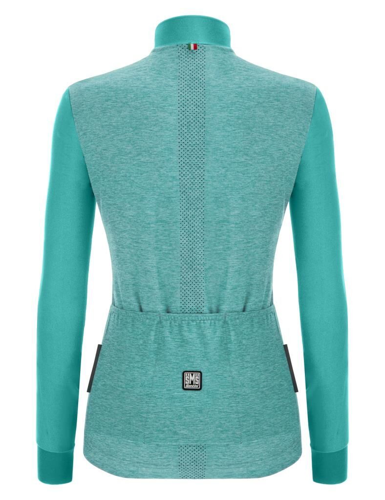 Santini Colore Puro Kışlık Termal Kadın Bisiklet Forması 2W216175RCOLORPUR0 3006011296_PEMBE