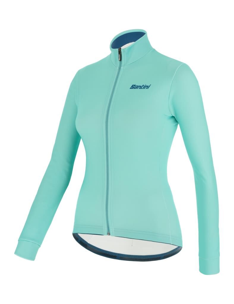 Santini Colore Thermofleece Kadın Kışlık Bisiklet Forması 1W216175COLOR 3006011332_SİYAH