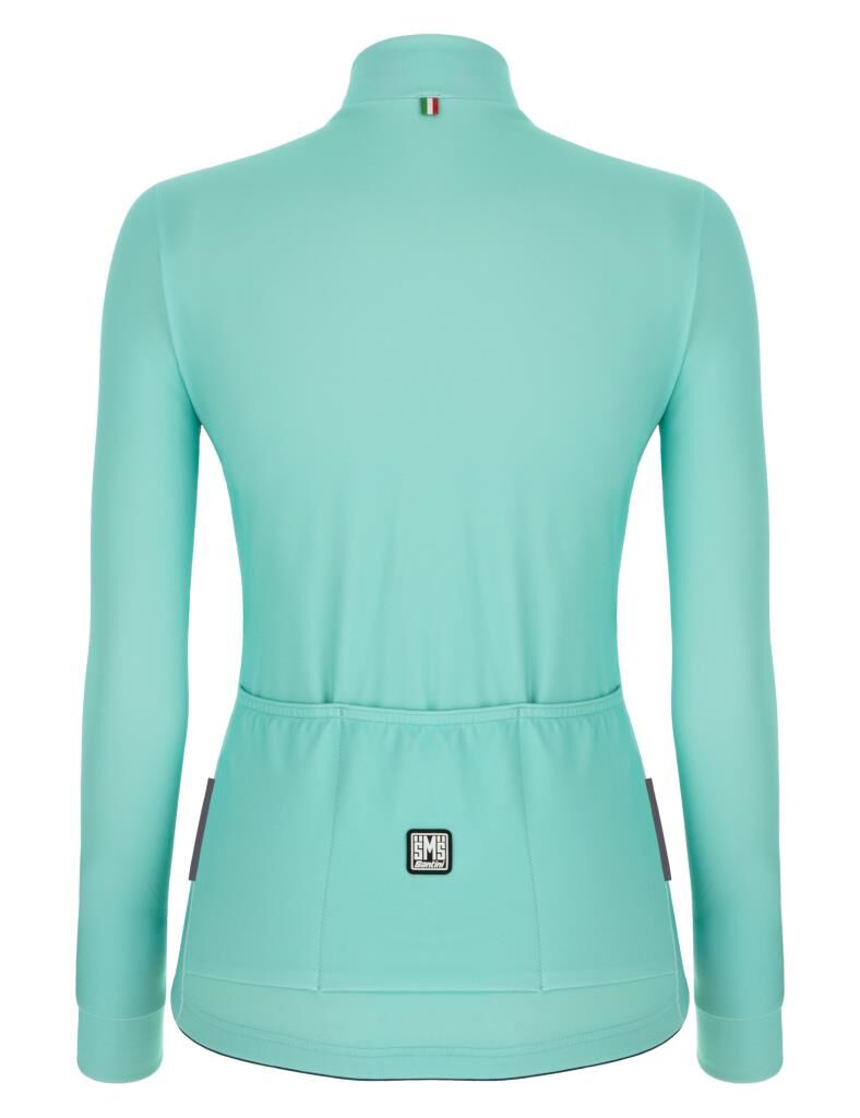 Santini Colore Thermofleece Kadın Kışlık Bisiklet Forması 1W216175COLOR 3006011332_SİYAH