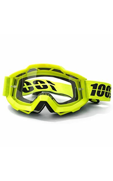 %100 Accuri C15 Sarı Goggle