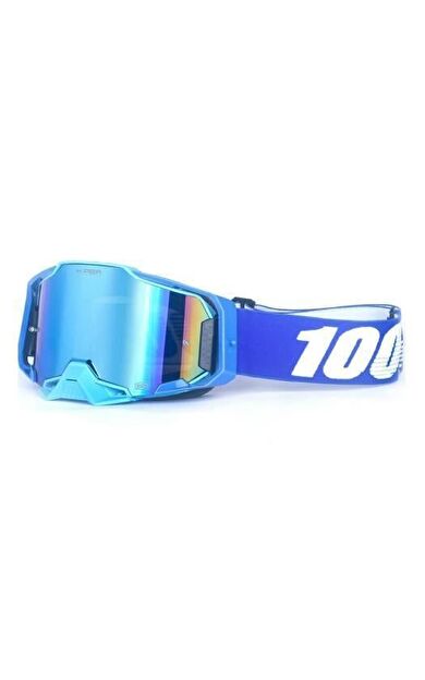 %100 Armega C7 Mavi Goggle