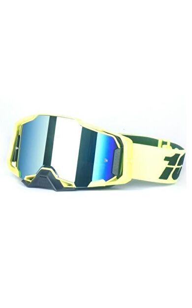 %100 Armega C7 Sarı Goggle