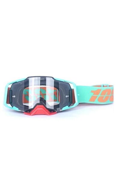 %100 Armega T19 Turkuaz Goggle