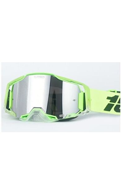 %100 Armega T21 Yeşil Goggle