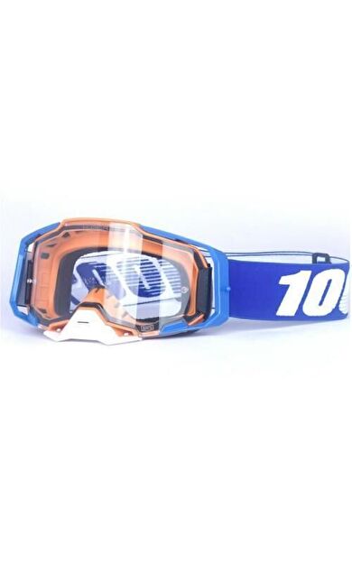 %100 Armega T22 Mavi Goggle