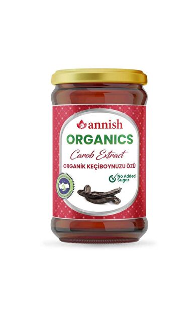 ANNISH ORGANİK KEÇİBOYNUZU ÖZÜ 640 GR