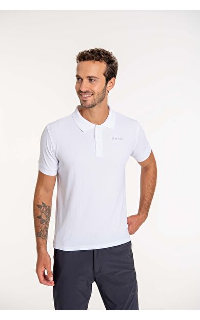 2AS Teal Polo Yaka Erkek Tişört Kum