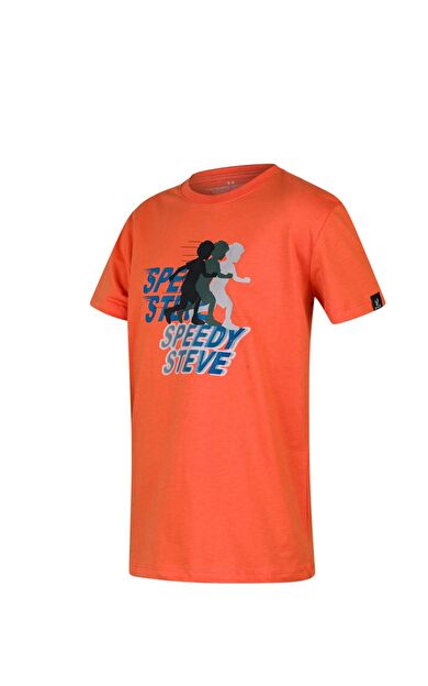 2AS Aja Çocuk Baskılı T-Shirt Turuncu 210