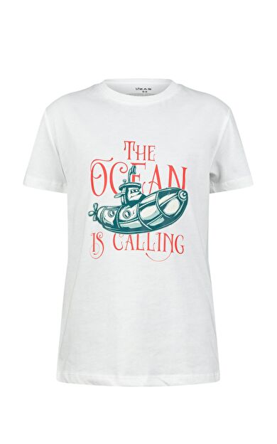 2AS Aja Çocuk Baskılı T-Shirt 218 2ASAJABAFB2180