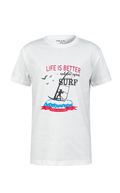 2AS Aja Çocuk Baskılı T-Shirt 219 2ASAJABAFB2190