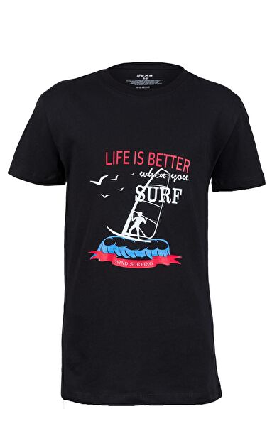 2AS Aja Çocuk Baskılı T-Shirt 219 2ASAJABAFB2190924
