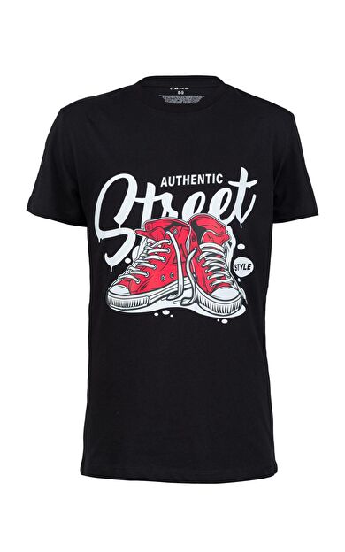 2AS Aja Çocuk Baskılı T-Shirt 221 2ASAJABAFB2210924