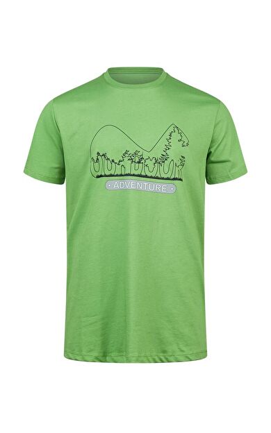 2AS Alex Baskılı Erkek Sıfır Yaka T-Shirt 016 2ASALEXBASK160/4