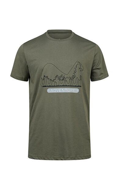 2AS Alex Baskılı Erkek Sıfır Yaka T-Shirt 016 2ASALEXBASK1621417