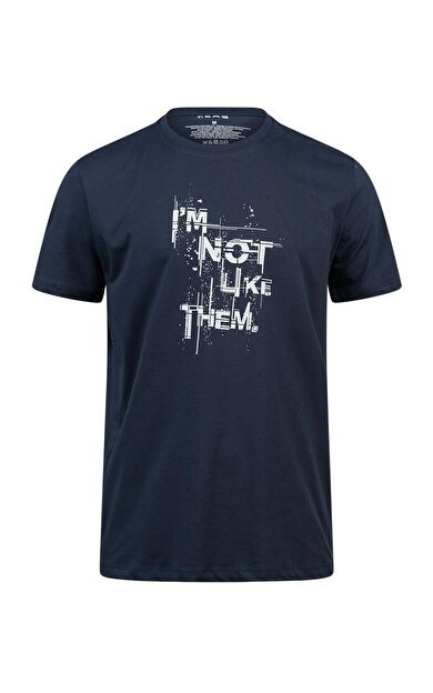 2AS Alex Baskılı Erkek Sıfır Yaka T-Shirt 035 2ASALEXBASK350335