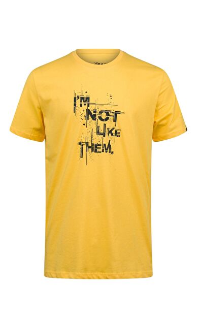 2AS Alex Baskılı Erkek Sıfır Yaka T-Shirt 035 2ASALEXBASK3570M