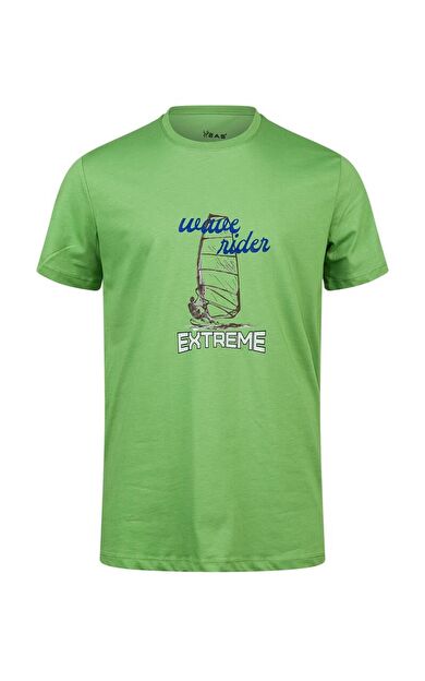 2AS Alex Baskılı Erkek Sıfır Yaka T-Shirt 042 2ASALEXBASK420/4