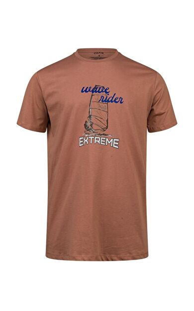 2AS Alex Baskılı Erkek Sıfır Yaka T-Shirt 042 2ASALEXBASK42088