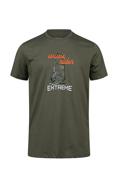 2AS Alex Baskılı Erkek Sıfır Yaka T-Shirt 042 2ASALEXBASK4221417