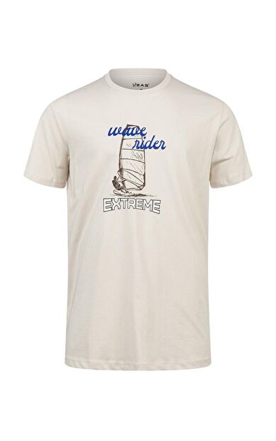 2AS Alex Baskılı Erkek Sıfır Yaka T-Shirt 042 2ASALEXBASK42KM