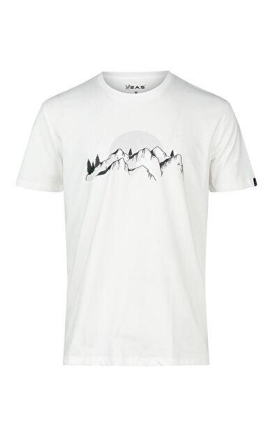2AS Alex Baskılı Erkek Sıfır Yaka T-Shirt 2ASALEXBASK120