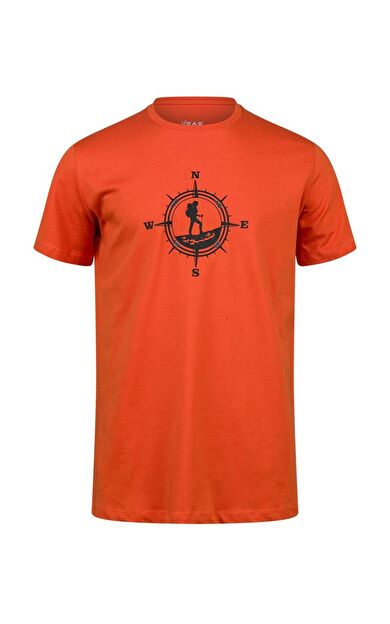 2AS Alex Baskılı Erkek Sıfır Yaka T-Shirt 2ASALEXBASK210450