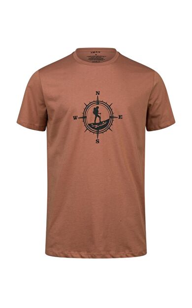 2AS Alex Baskılı Erkek Sıfır Yaka T-Shirt 2ASALEXBASK21088