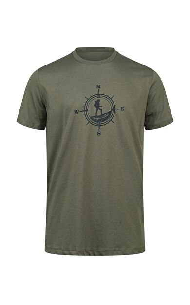 2AS Alex Baskılı Erkek Sıfır Yaka T-Shirt 2ASALEXBASK2121417