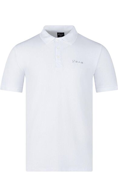 2AS Aluna Polo Yaka T-Shirt Beyaz