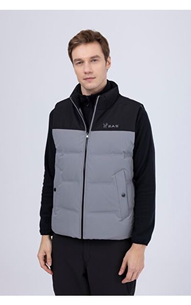 2AS Archer Erkek Down Yelek Gri/Siyah