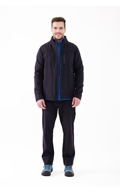 2AS Badger İnce Softshell Erkek Pantolon Siyah