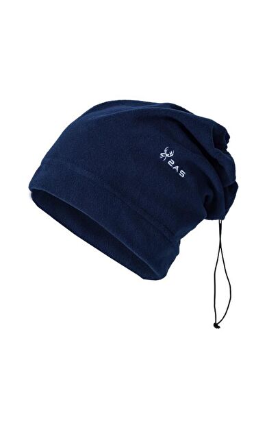 2AS Balimo Unisex İpli Polar Bere Lacivert