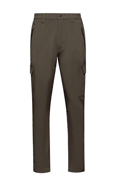 2AS Barunas Erkek  İnce Softshell Kargo Pantolon Haki