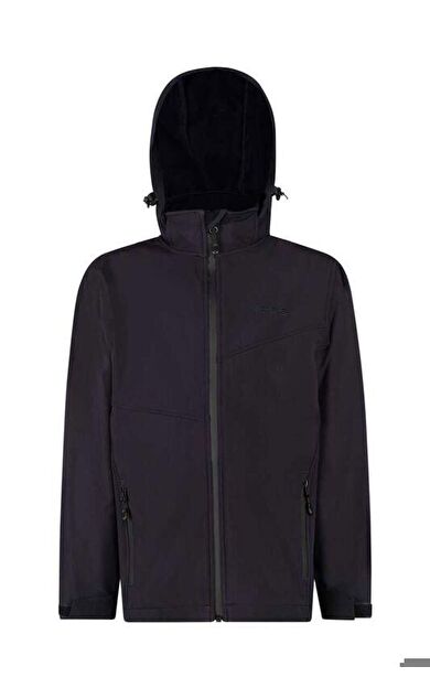 2AS Bauer İnce Softshell Çocuk Mont Antrasit