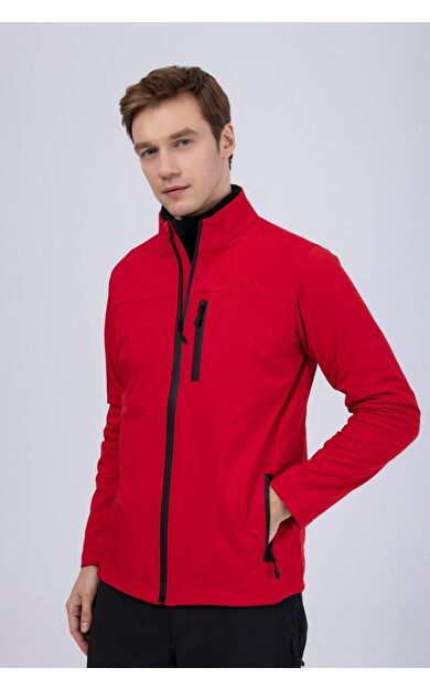 2AS Baxter İnce Softshell Erkek Ceket Kırmızı