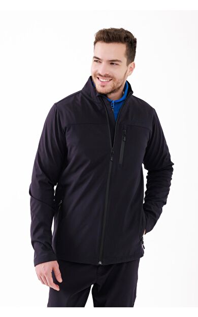 2AS Baxter İnce Softshell Erkek Ceket Siyah