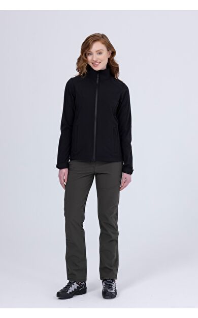 2AS Bianca İnce Softshell Kadın Ceket Siyah