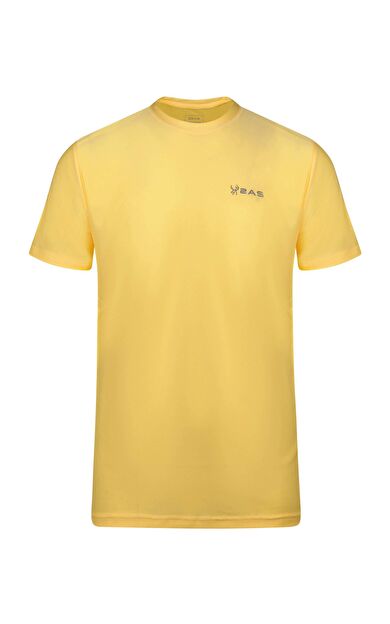 2AS Capri Sıfır Yaka T-Shirt Sarı