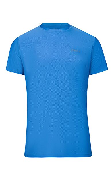 2AS Capri Sıfır Yaka T-Shirt Mavi