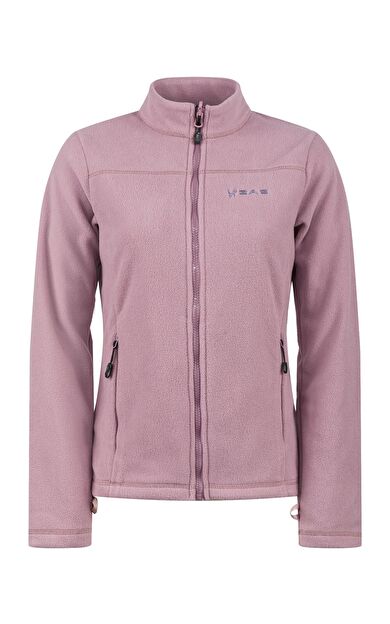 2AS Cara Kadın Tam Fermuarlı İnce Polar Sweatshirt 2ASCARWFBFW24615