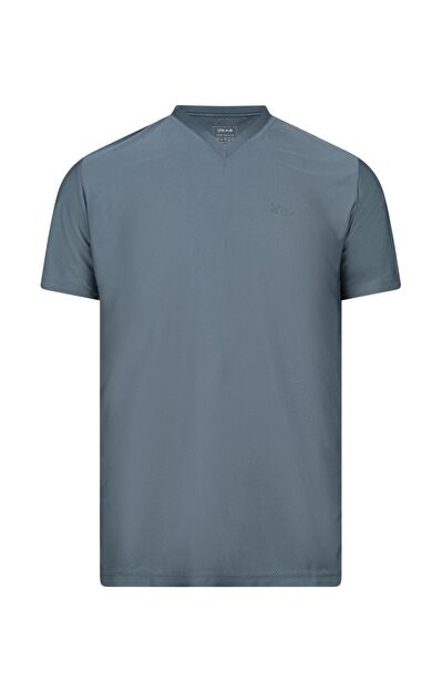 2AS Elba V Yaka T-shirt Antrasit